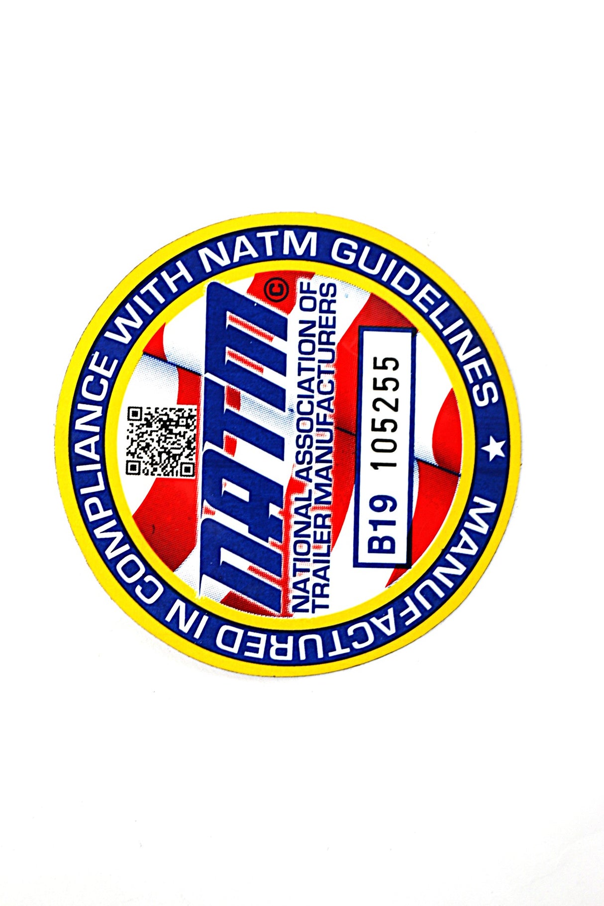JLG - 1706592 - DECAL NATM COMPLIANCE