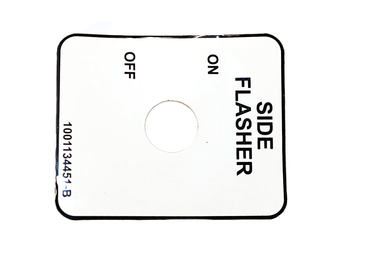 JLG - 1001134451 - DECALSIDE FLASHER