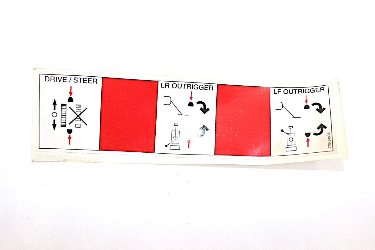 JLG - 07045400 - STICKER