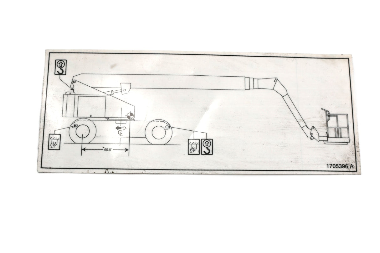 JLG - 1705396 - DECALLIFT DIAGRAM(110SXJ)