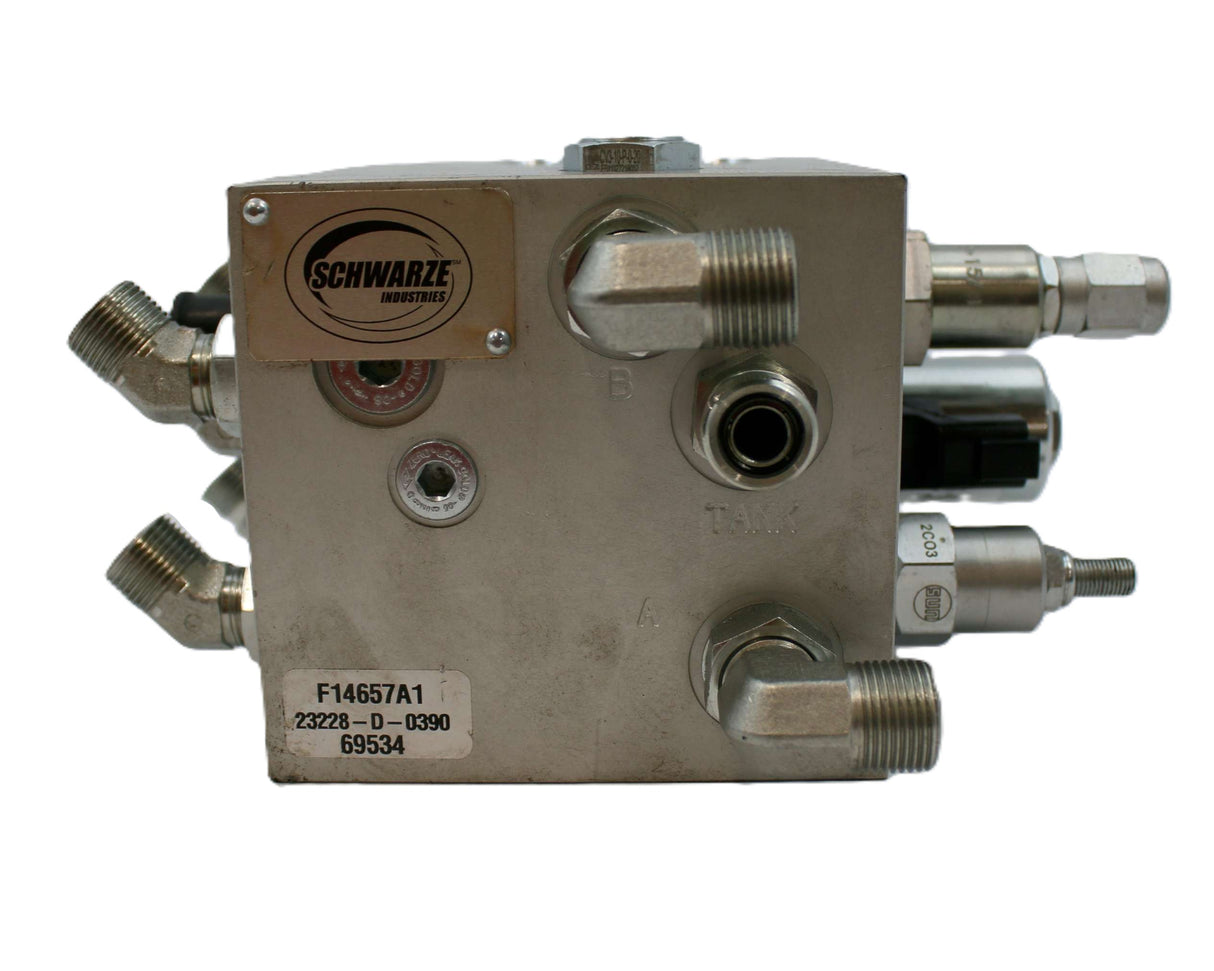 SCHWARZE - 69534 - MANIFOLD - DUMP ASSY W/BLKVALV