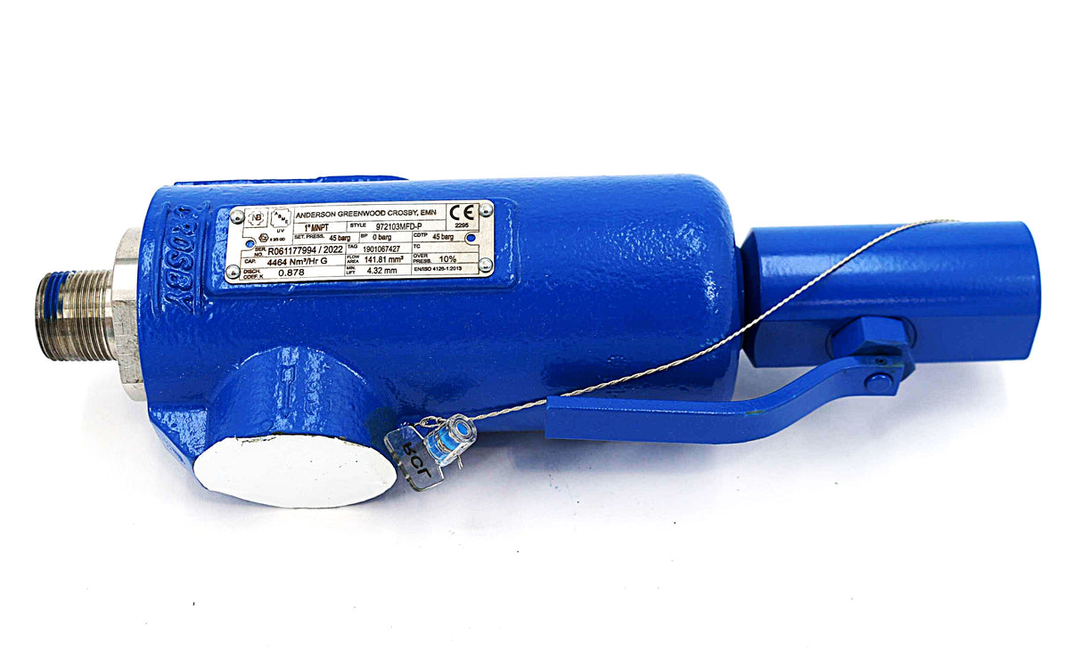 ANDERSON GREENWOOD (EMERSON) - 972103MFD-P - SAFETY VALVE ASM