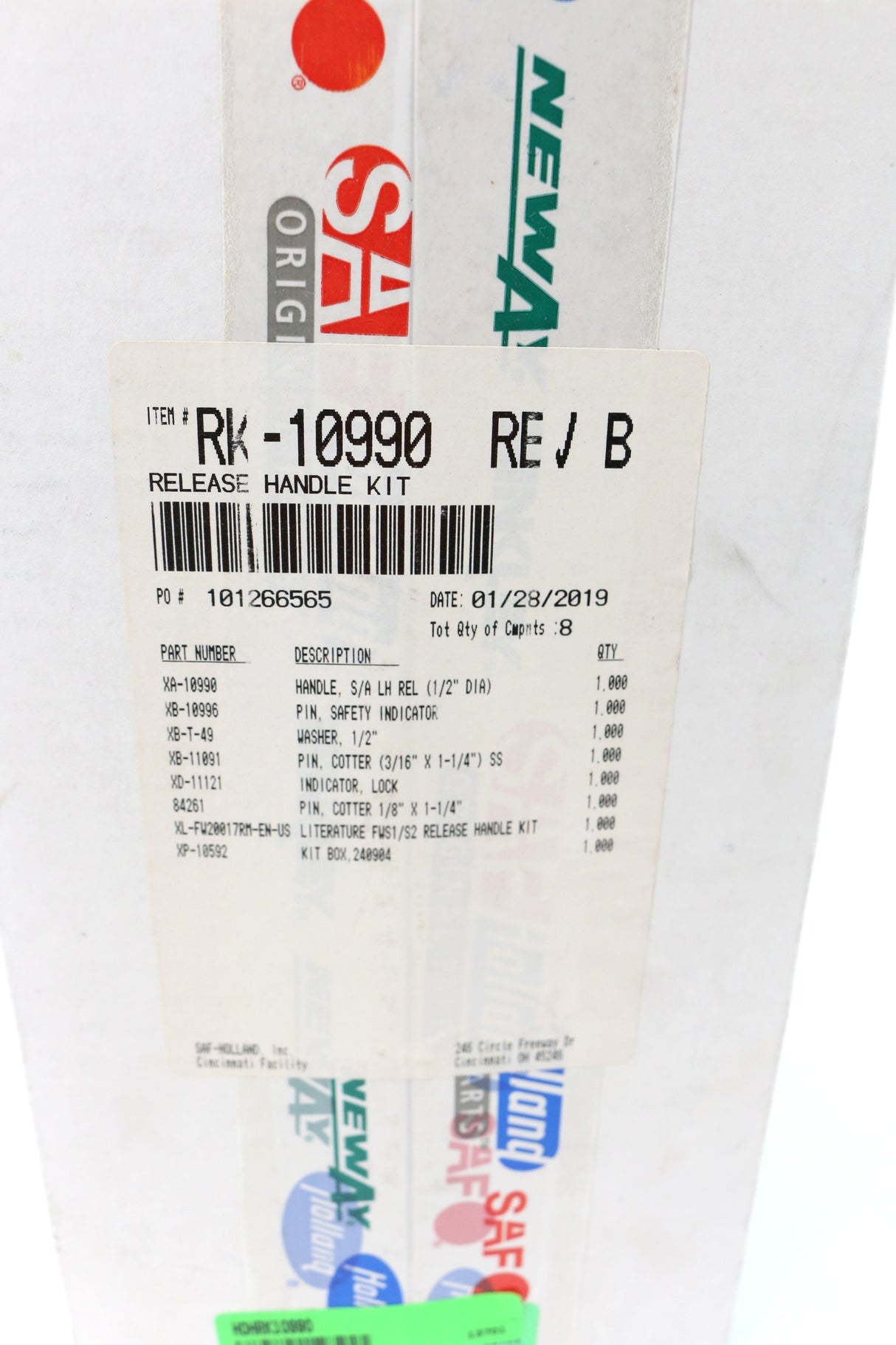 HOLLAND FIFTH WHEEL - RK-10990 - RELEASE HANDLE KIT