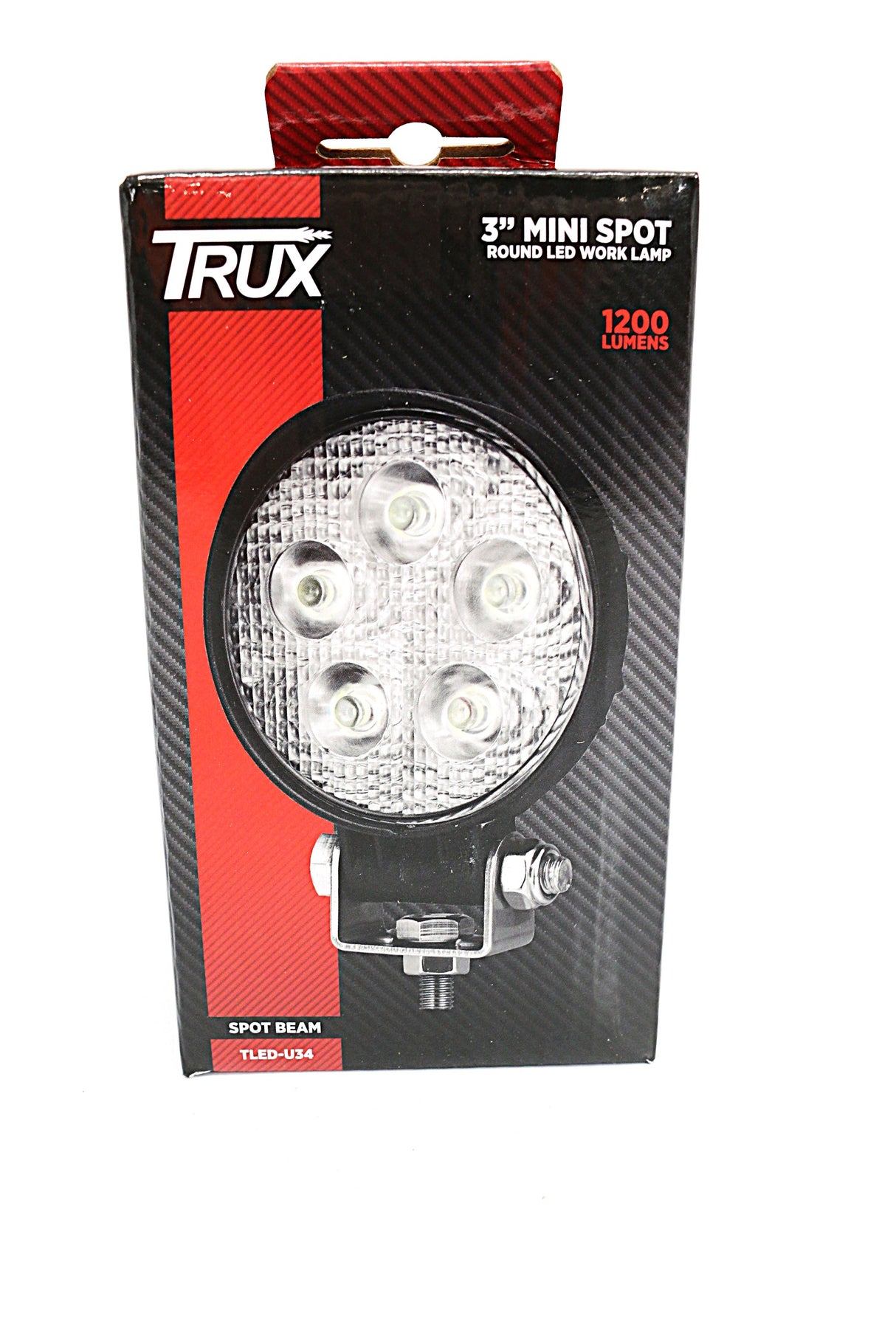 TRUX - TLED-U34 - 3" MINI ROUND LED SPOT WORKLIGHT - 900 LUMENS
