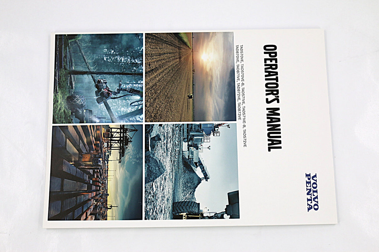 VOLVO PENTA - 47712032 - OPERATORS MANUAL