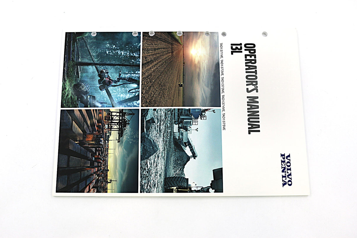 VOLVO PENTA - 47711187 - OPERATORS MANUAL