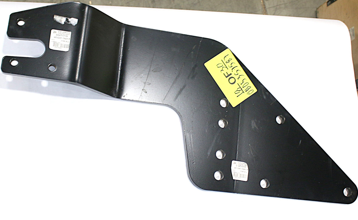 JCB - 333/T1719 - WEIGHT TRAY RH SIDE PLATE