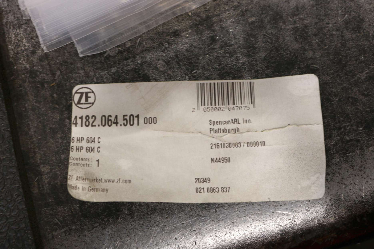 ZF - 4182064501R - TRANSMISSION ZF 6HP604C - REMAN