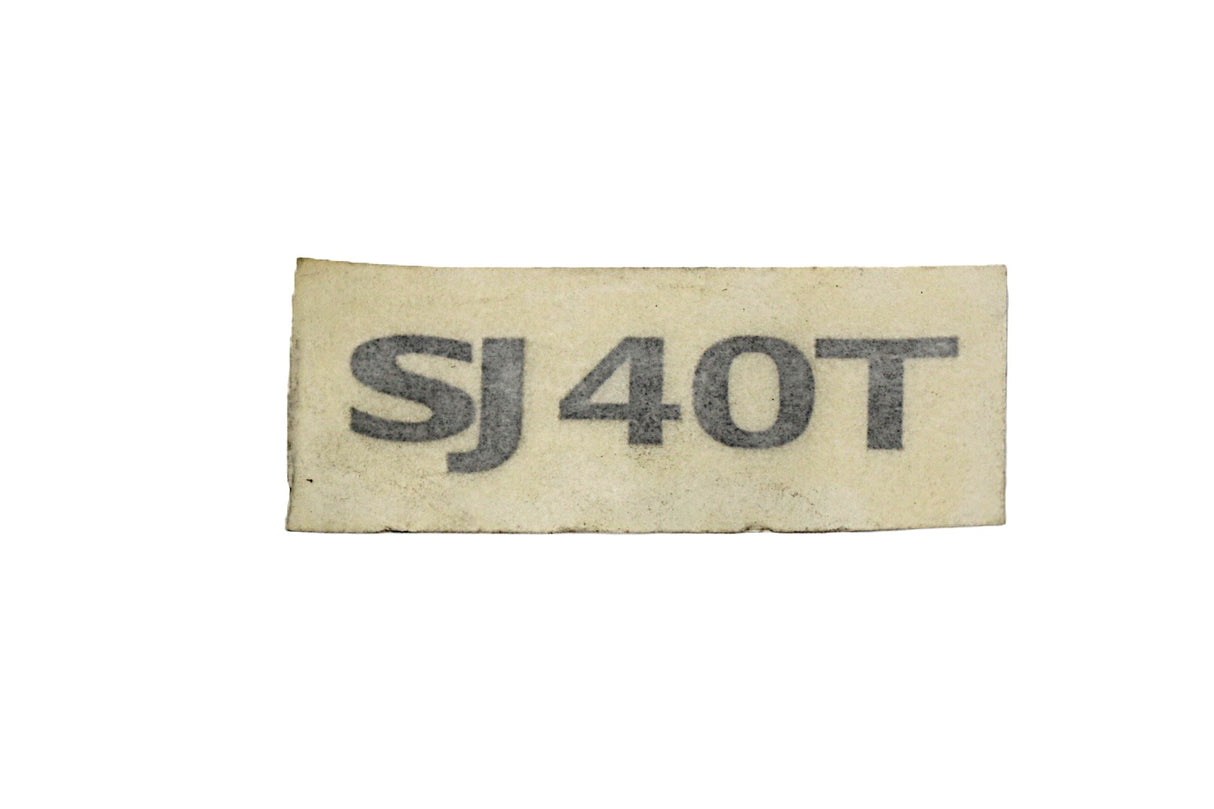 JLG - 70046039 - DECAL - MODEL NUMBER (MODEL 40T)