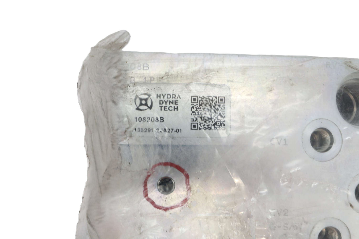 HYDRA DYNE TECH - 135291-2JA27-01 - MANIFOLD SAW SECTION