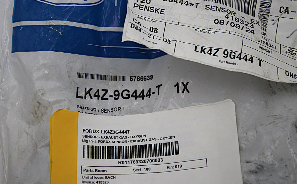 FORD - LK4Z-9G444-T - SENSOR - EXHAUST GAS - OXYGEN