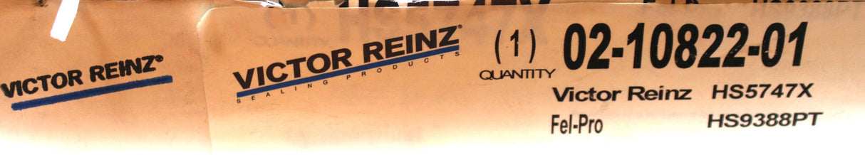 VICTOR REINZ - 02-10822-01 - GASKET SET - HEAD MAHLE HS5747X