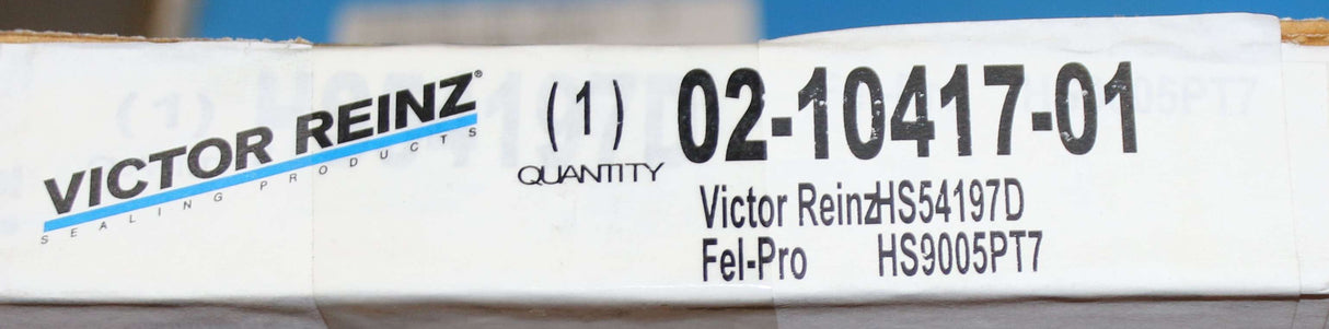 VICTOR REINZ - 02-10417-01 - HEAD GASKET SET MAHLE HS54197D
