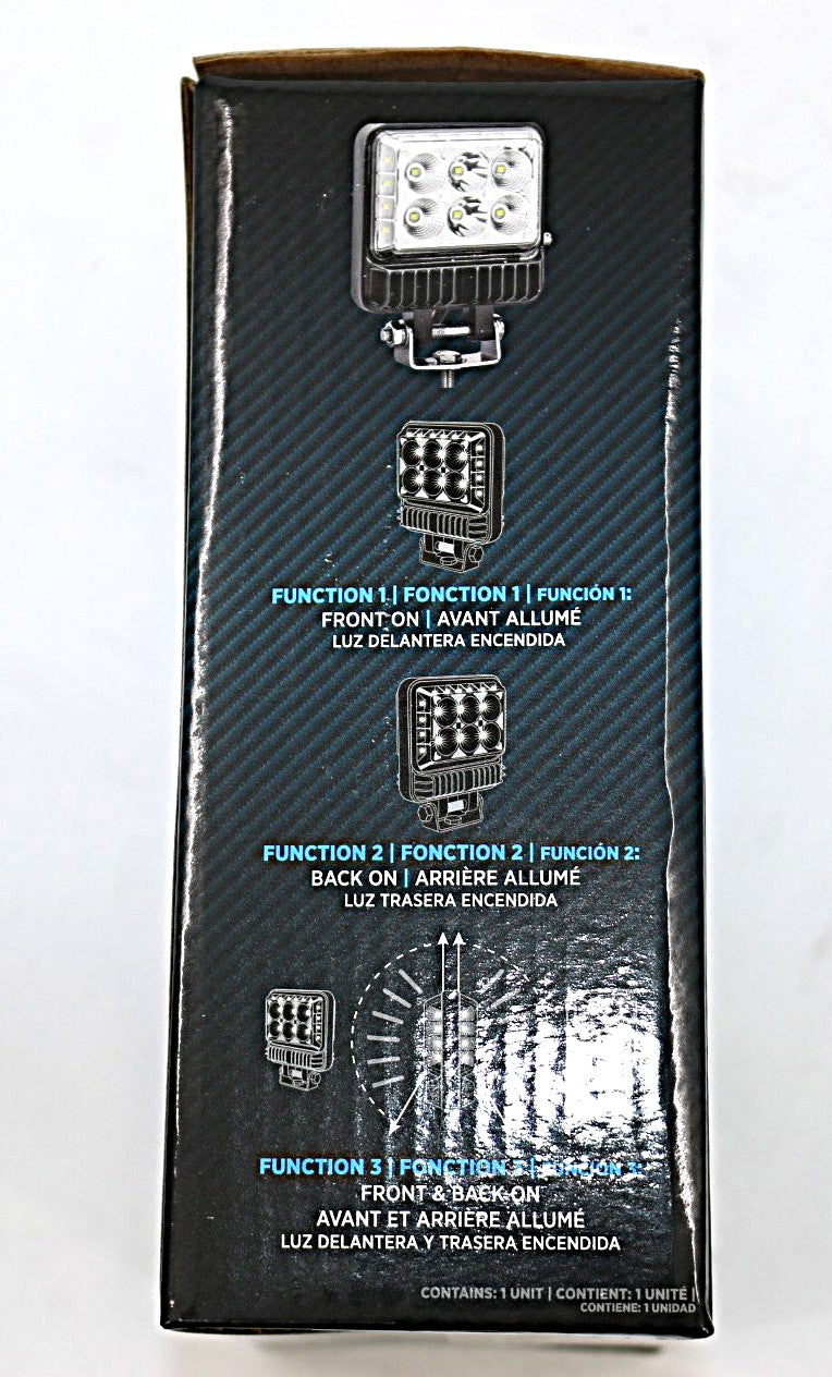TRUX - TLED-U116 - DBL FACE RADIANT LED WORK LAMP – SPOT & FLOOD COMB