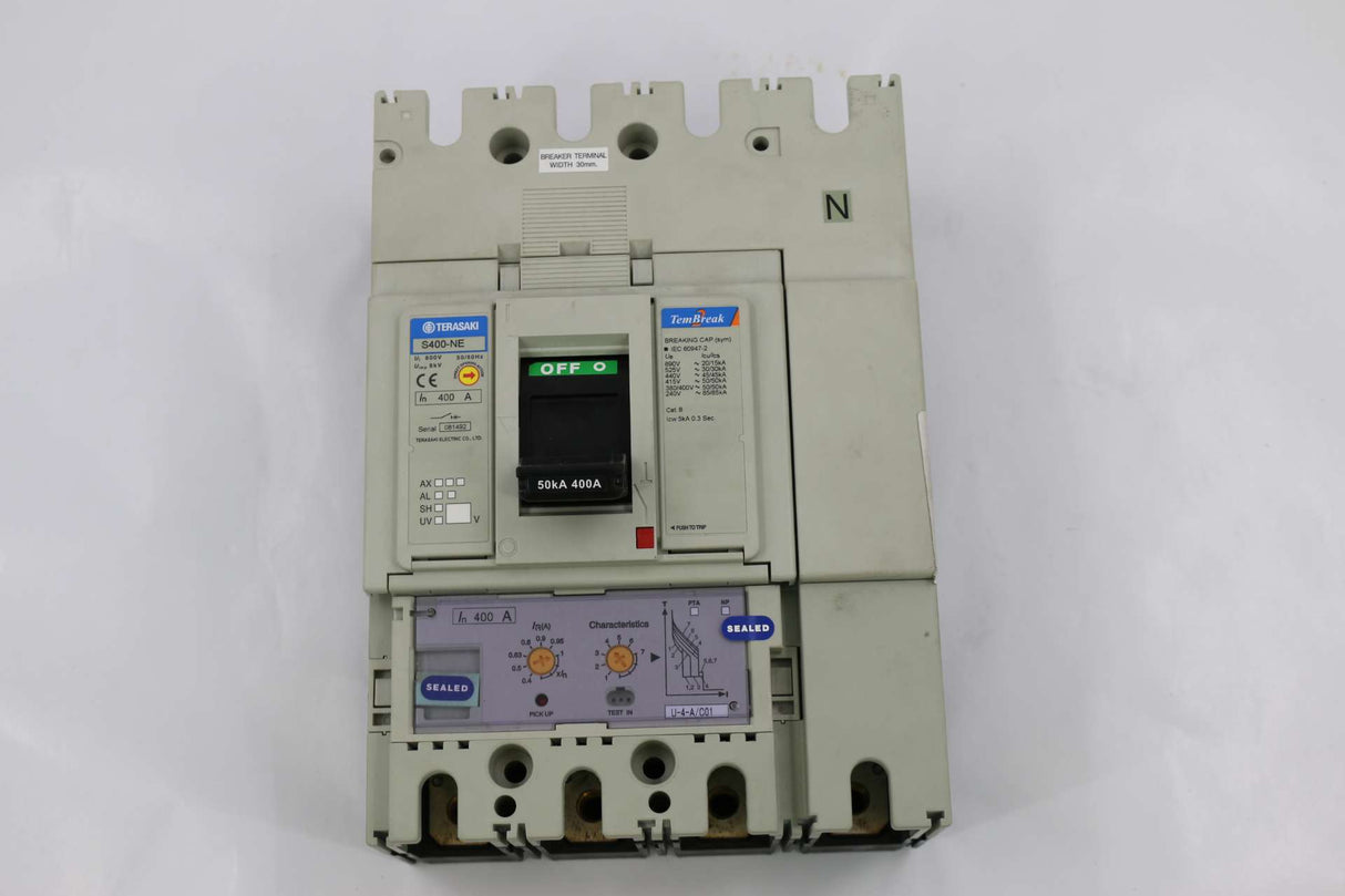 ATLAS COPCO - 1089947406 - CIRCUIT BREAKER - 4P 50kA 400A - S400-NE