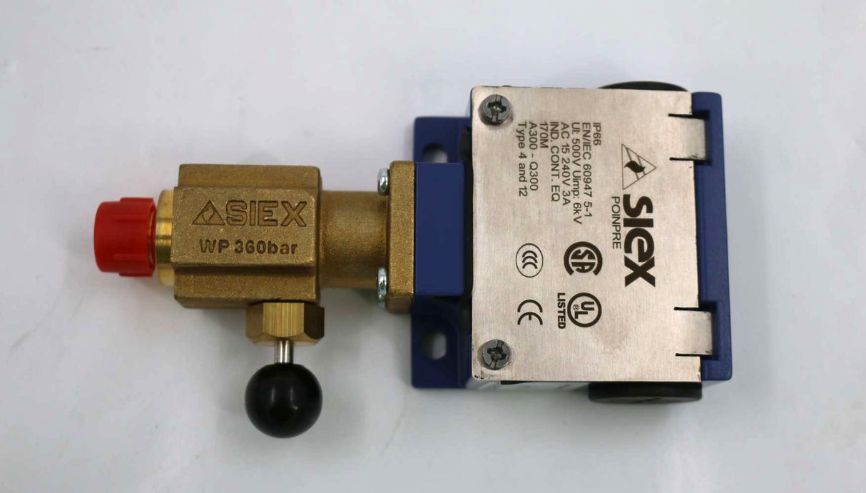 ATLAS COPCO - 1097299290 - SWITCH - PRESSURE AC15 240V 3A