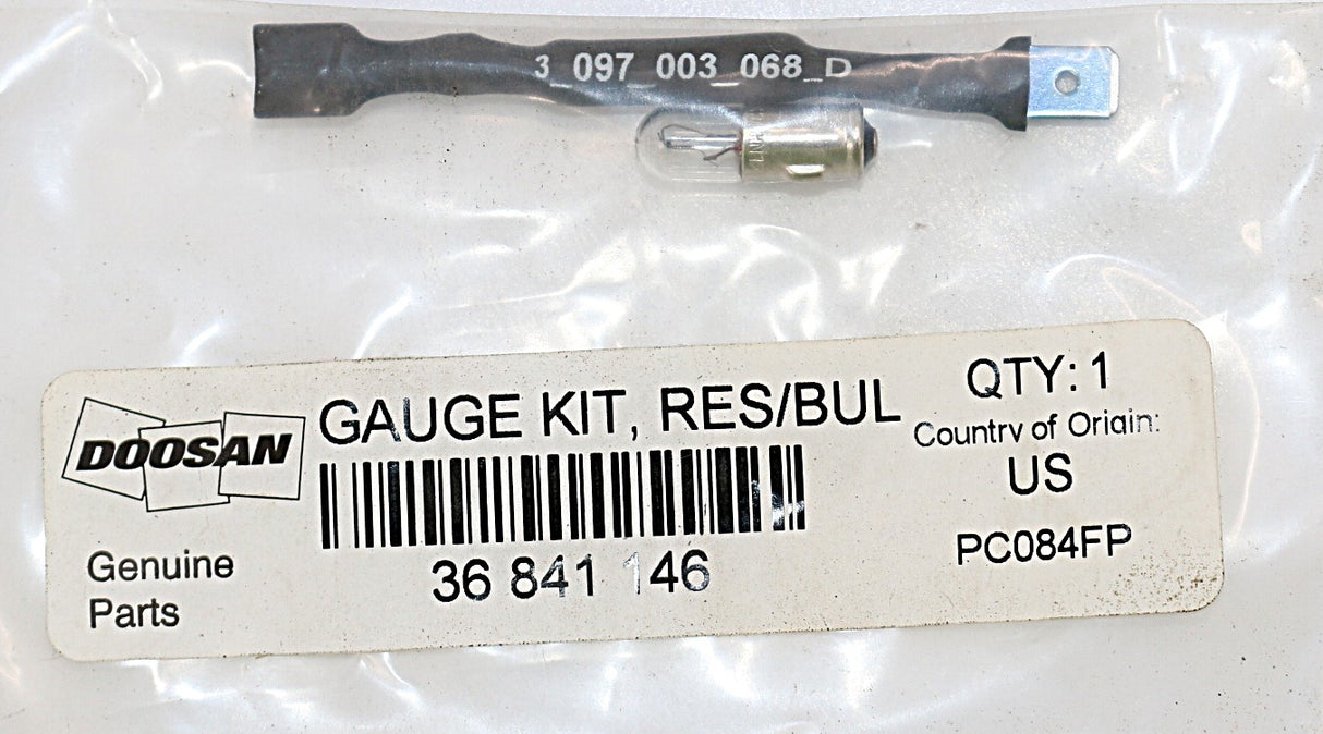 BOBCAT PORTABLE POWER - 36841146 - GAUGE KIT - RES/BULB 24V
