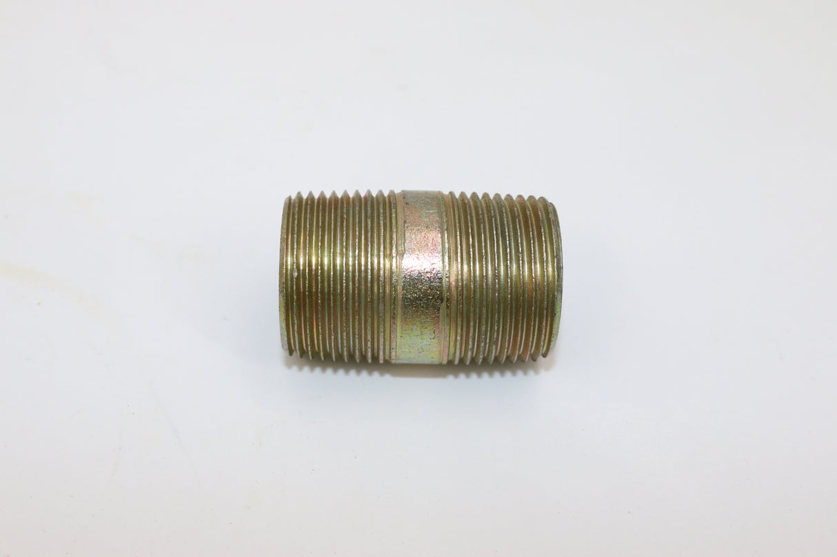 BOBCAT PORTABLE POWER - 95951422 - NIP. - 1.00 NPT X 2.00 LG EXTRA STRG ZN