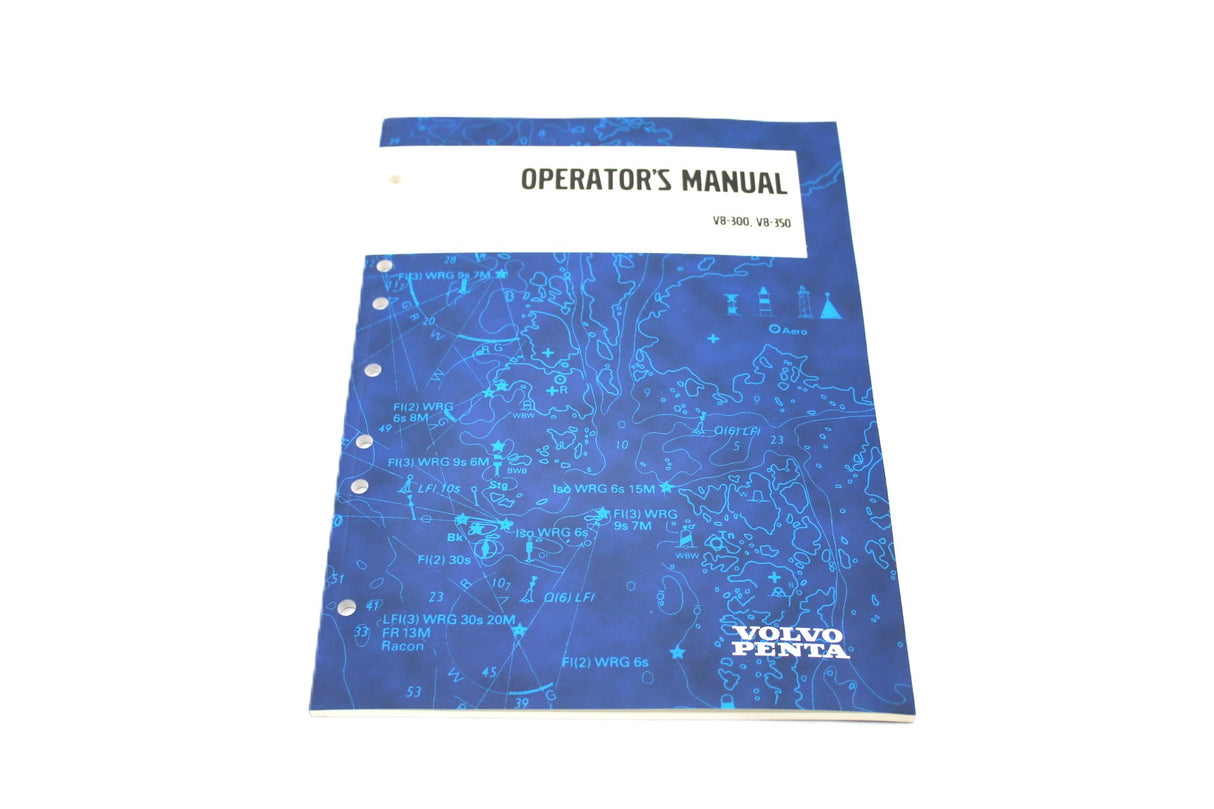 VOLVO PENTA - 47707634 - OPERATORS MANUAL