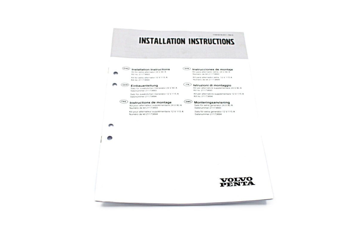 VOLVO PENTA - 7749132 - PUBLICATION