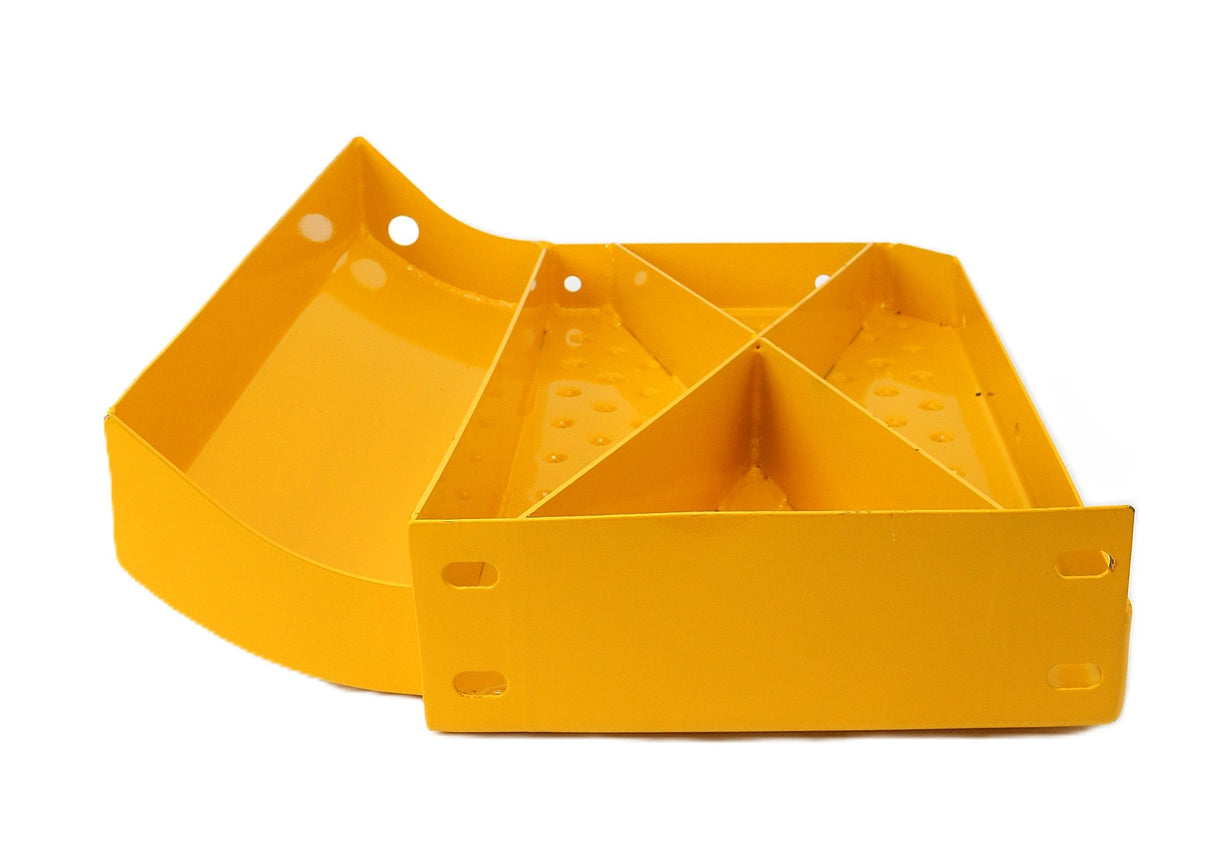 JCB - 332/P7387 - WA REAR UPPER FENDER-LH 620W&T