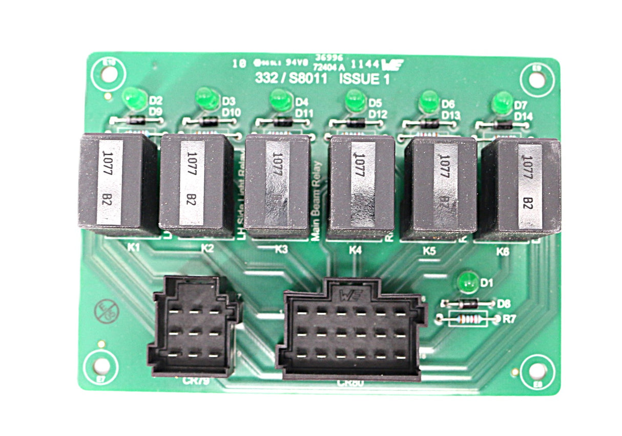JCB - 332/S8011 - RELAY PCB AUX HEADLIGHTS