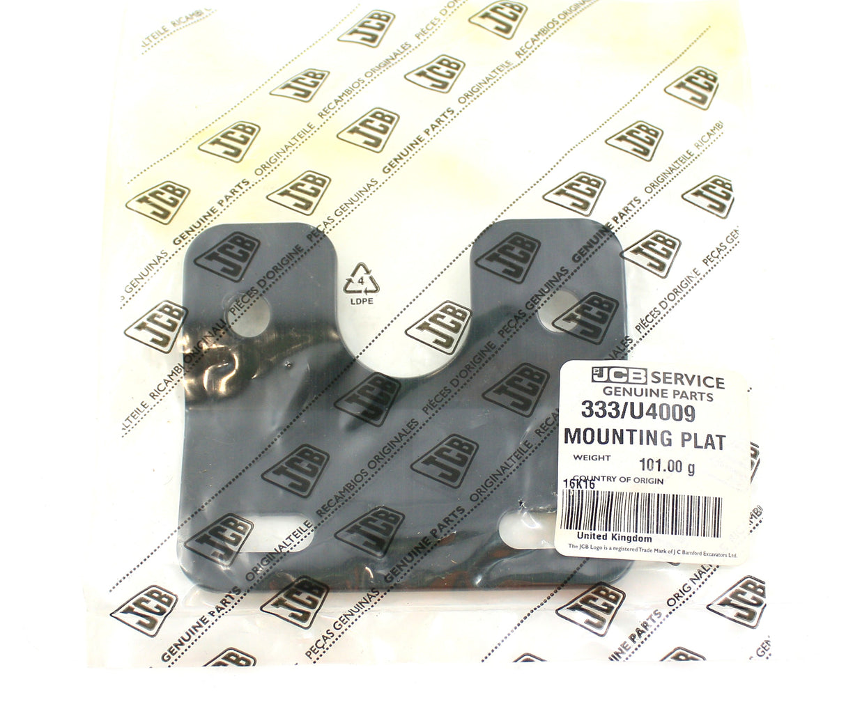 JCB - 333/U4009 - MOUNTING PLATE (TOP)