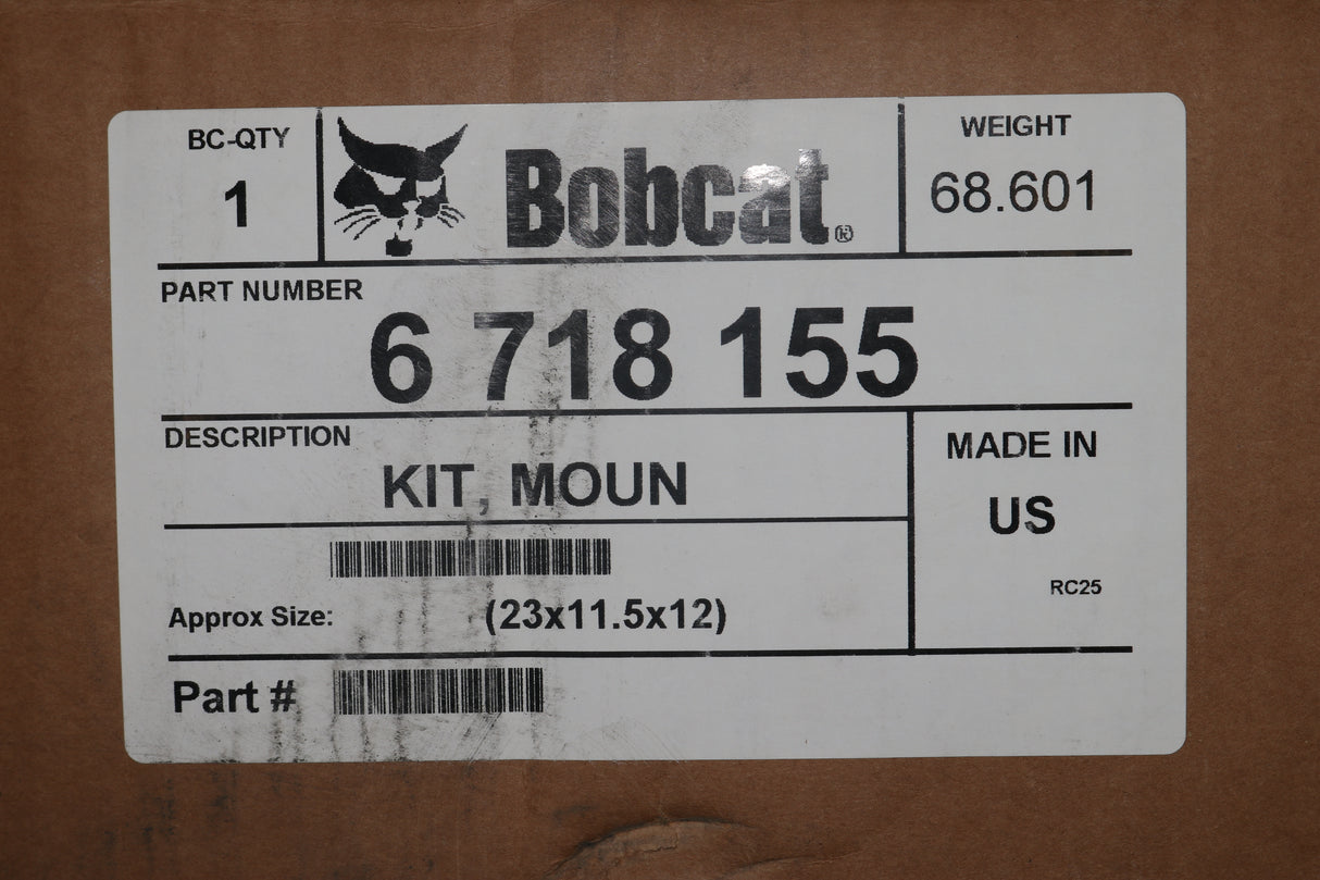 BOBCAT - 6718155 - BACKHOE MOUNTING KIT