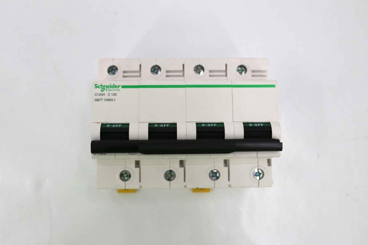 SCHNEIDER ELECTRIC - A9N19827 - CIRCUIT BREAKER 4P 400V 125A