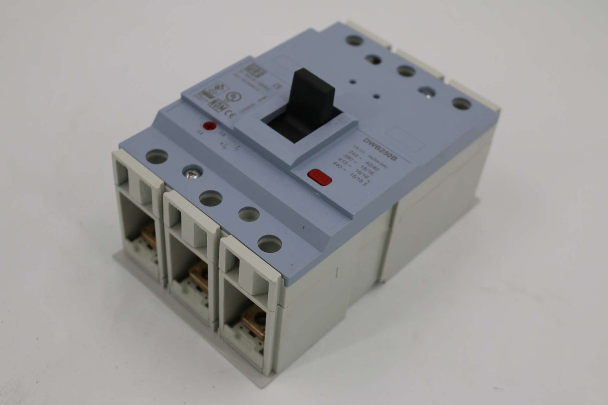 WEG - DWB250B160-3GFAC - TRIP BREAKER 160A 3 POLE
