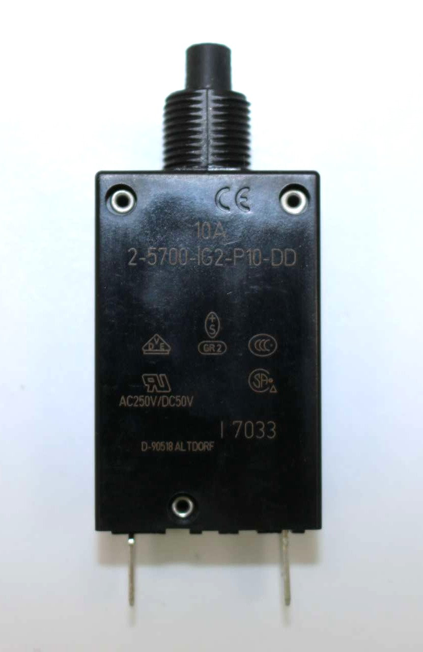 E-T-A - 2-5700-IG2-P10-DD-10A - CIRCUIT BREAKER 10A AC 250V DC 28V