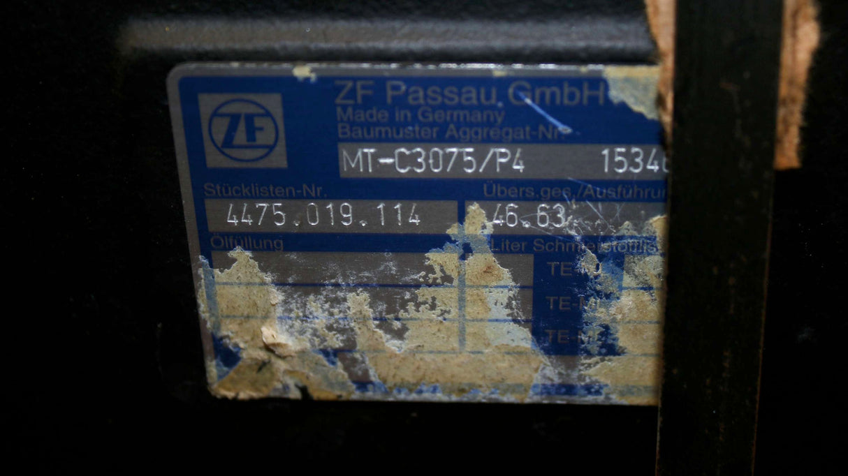 ZF - MT-C3075/P4 - AXLE MOUNTING KIT