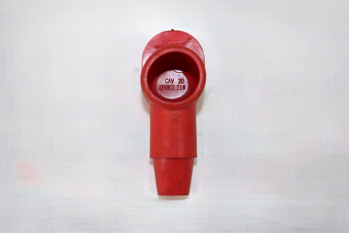 QUICKCABLE - 5741R - BOOT - TERMINAL COVER - 2-8 GA - RED NORMAL LENGTH