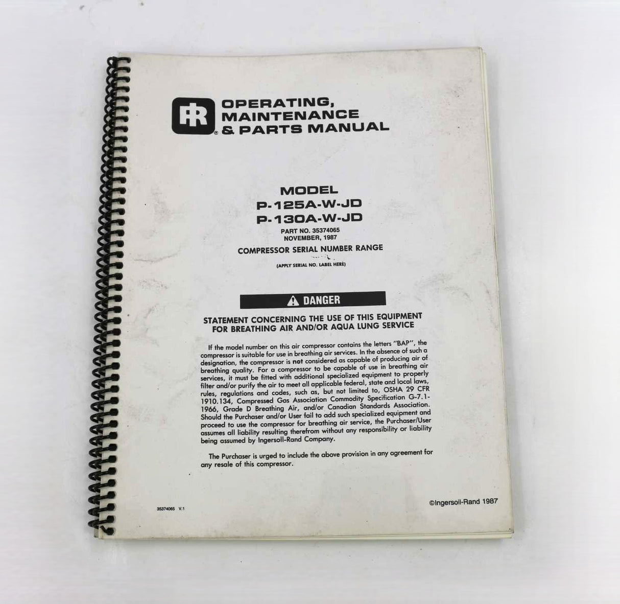 BOBCAT PORTABLE POWER - 35374065 - MANUAL