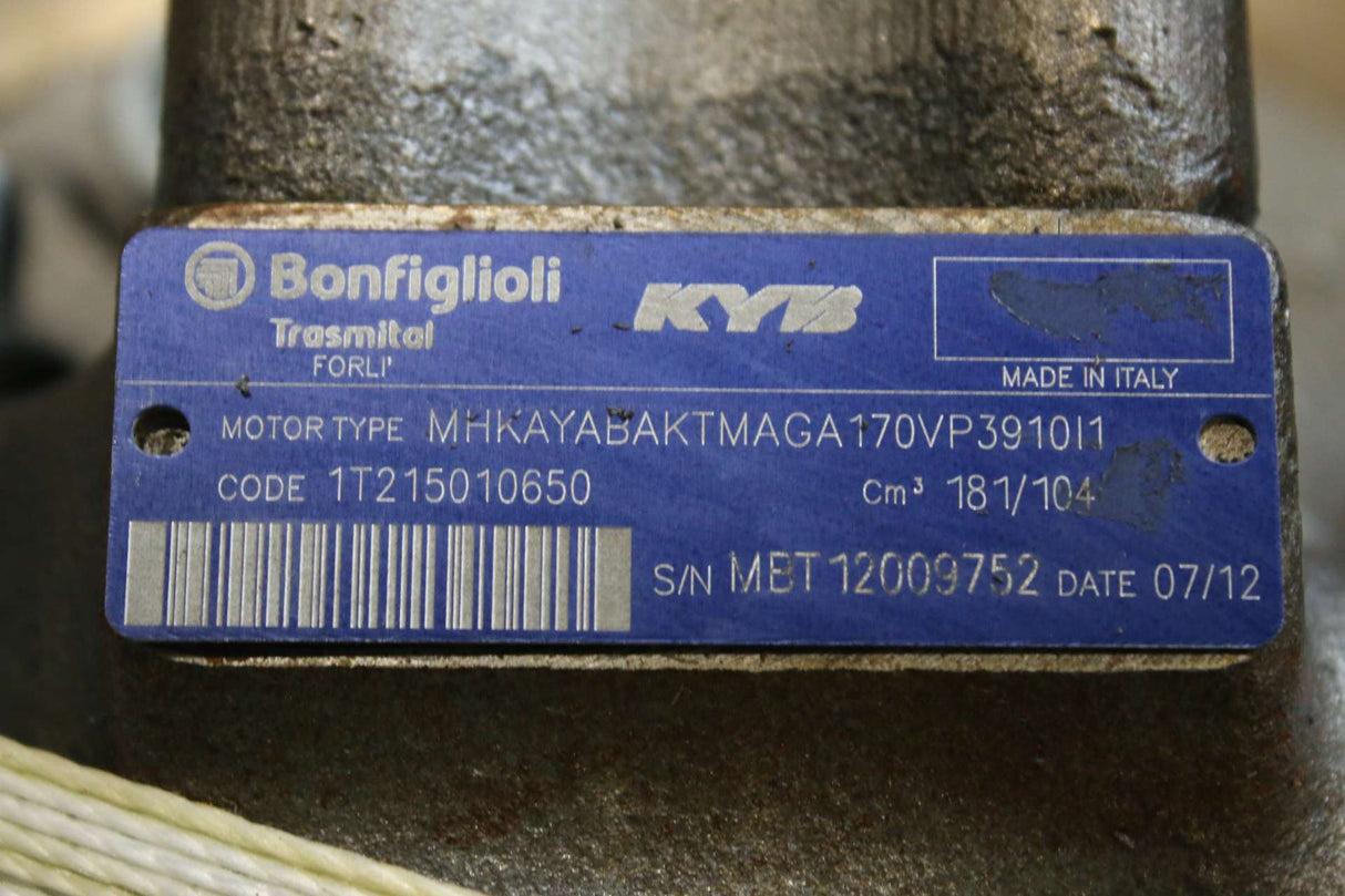 BONFIGLIOLI - 1T215010650 - MOTOR HYDRAULIC