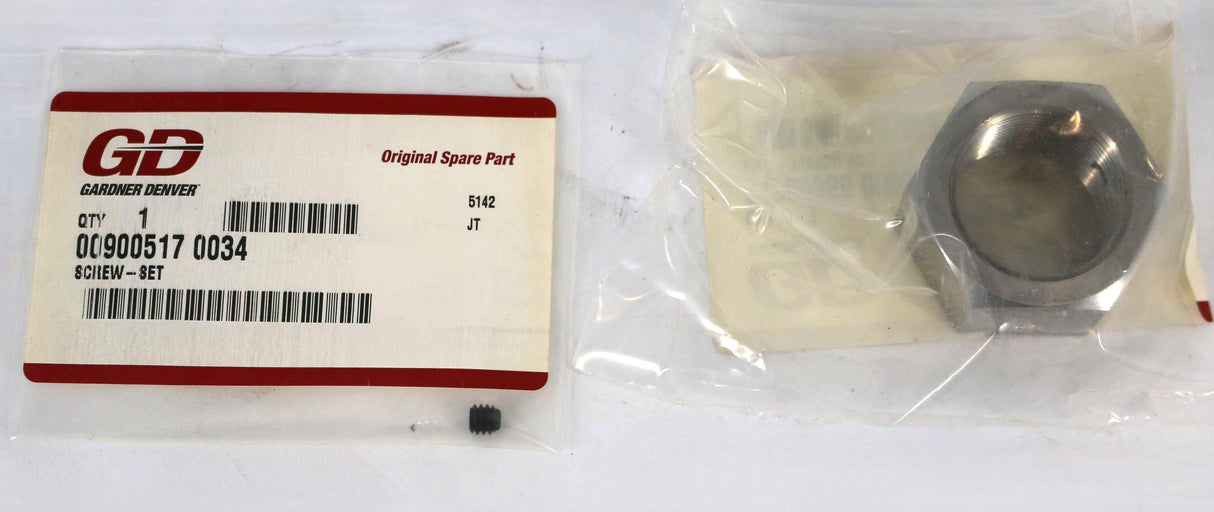 QUINCY COMPRESSOR - 1280721071 - KIT- PISTON ROD NUT