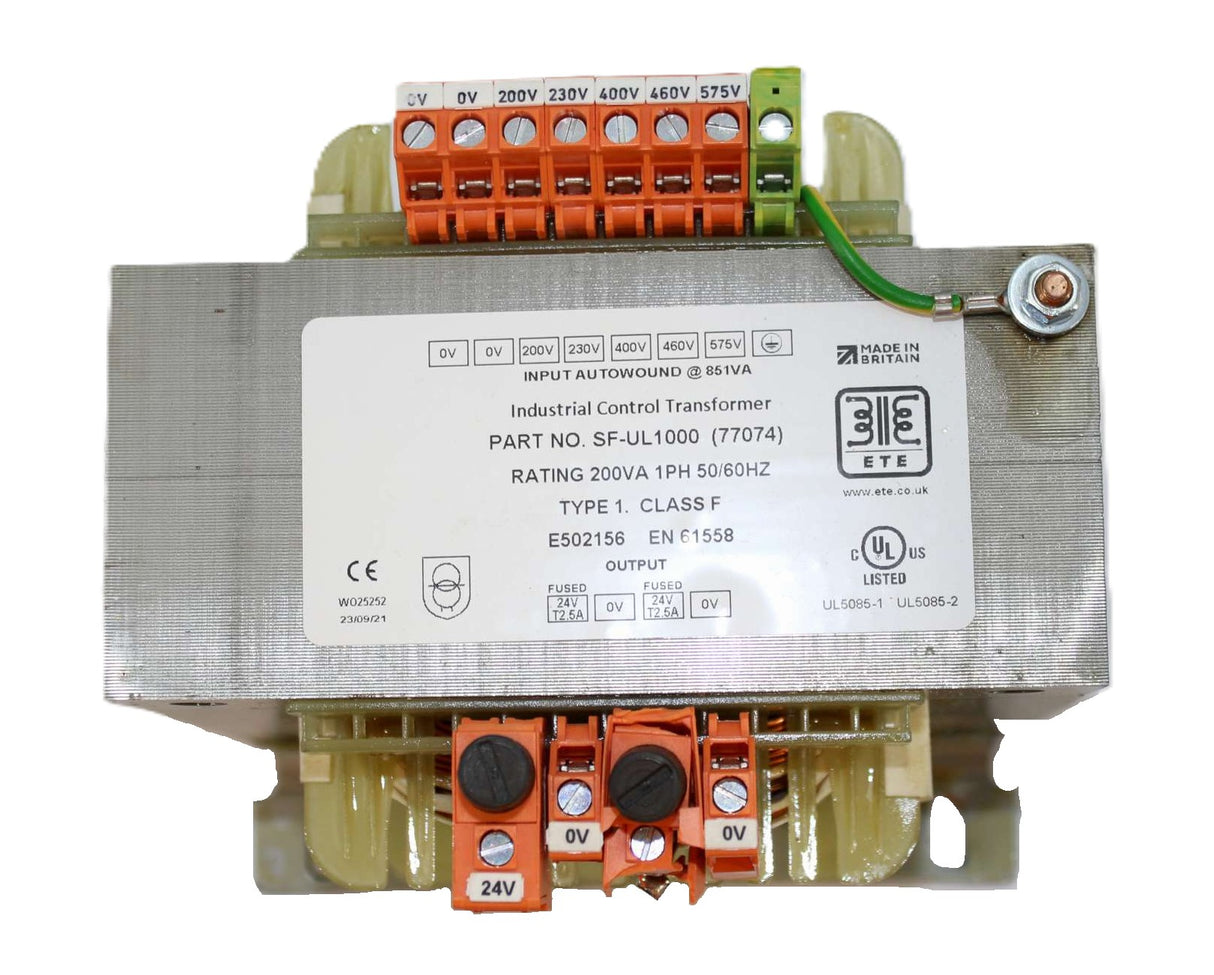 EDMAC - 3003685693 - TRANSFORMER - 200VA 1PH 50|60HZ