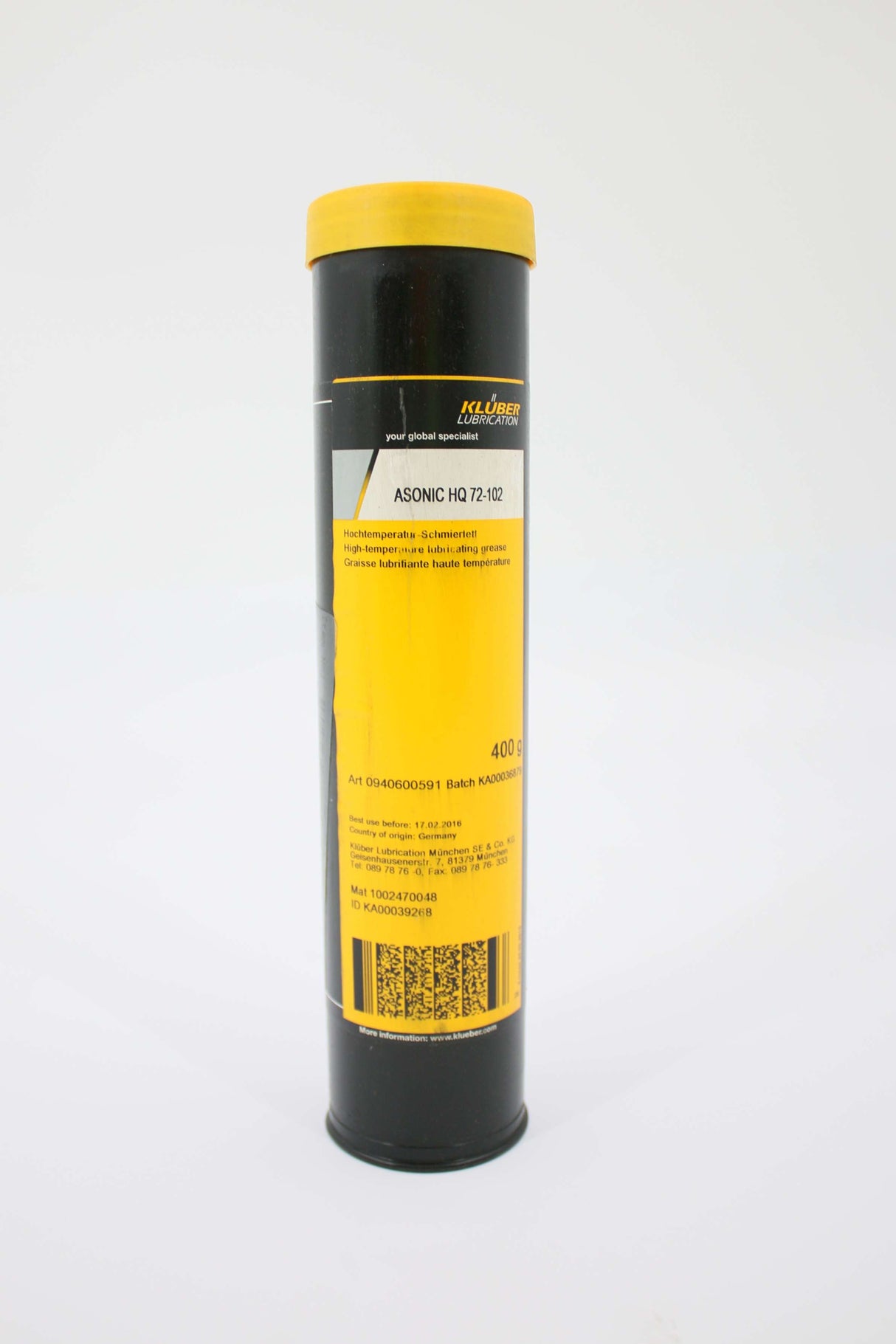 BEACON MEDAES - 4107400114 - KIT-CLAW VACUUM PUMP BEARING GREASE 400g