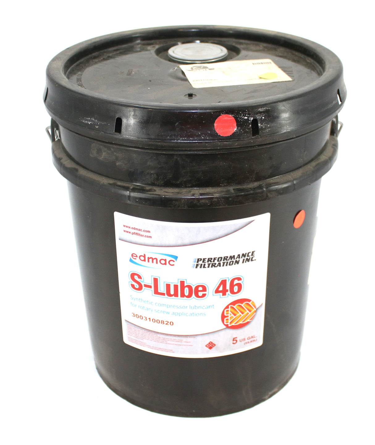 EDMAC - 3003100820 - S-LUBE 46 COMPRESSOR OIL (5 GAL.PAIL)
