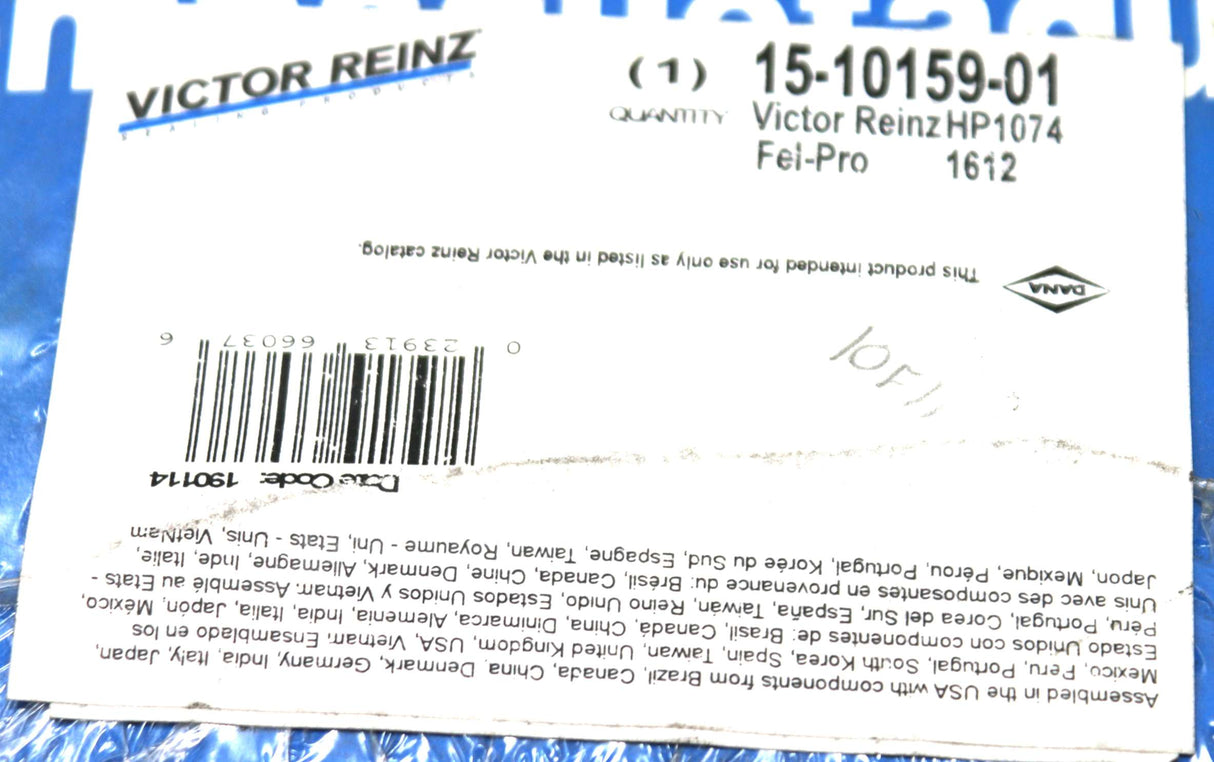 VICTOR REINZ - HP1074 - GASKET SET - VALVE COVER MAHLE HP1074
