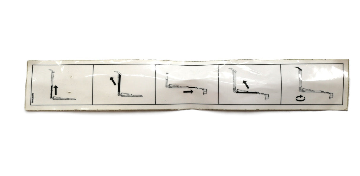 JLG - 08042800 - DECAL - UPPER BOOM BUTTONS