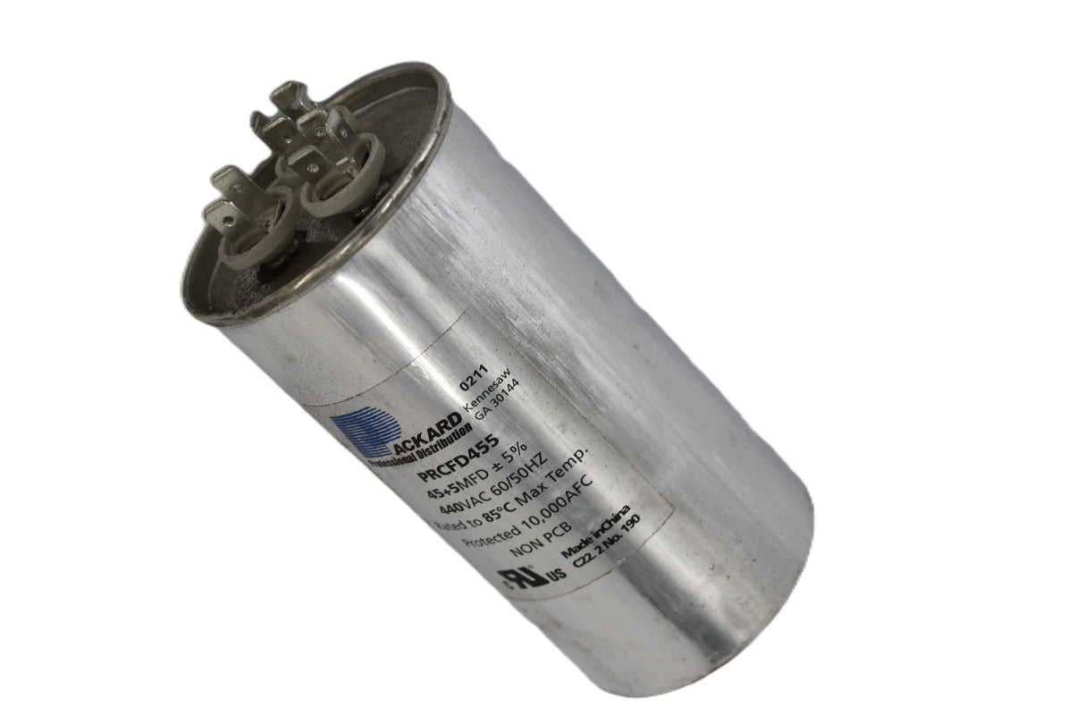 PACKARD - PRCFD455 - DUAL-SECTION MOTOR RUN CAPACITOR