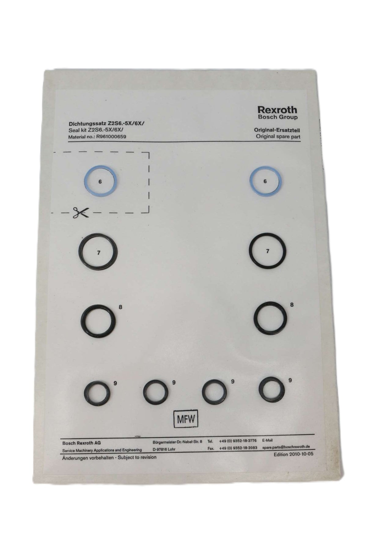 SANDVIK - 88231419 - SEAL KIT