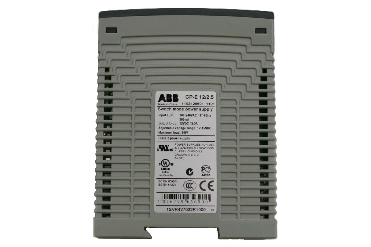 ATLAS COPCO - 1089946403 - POWER SUPPLY -IN 100-240VAC 47-63HZ OUT 12VDC|2.5A