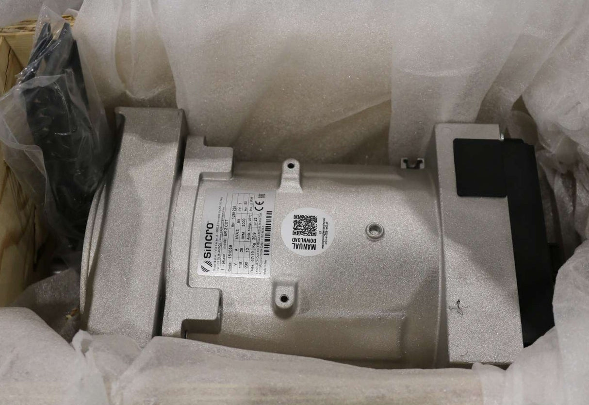SOGA - ER 2 CXT - ALTERNATOR 115|230V 26|13A 3000RPM 50HZ