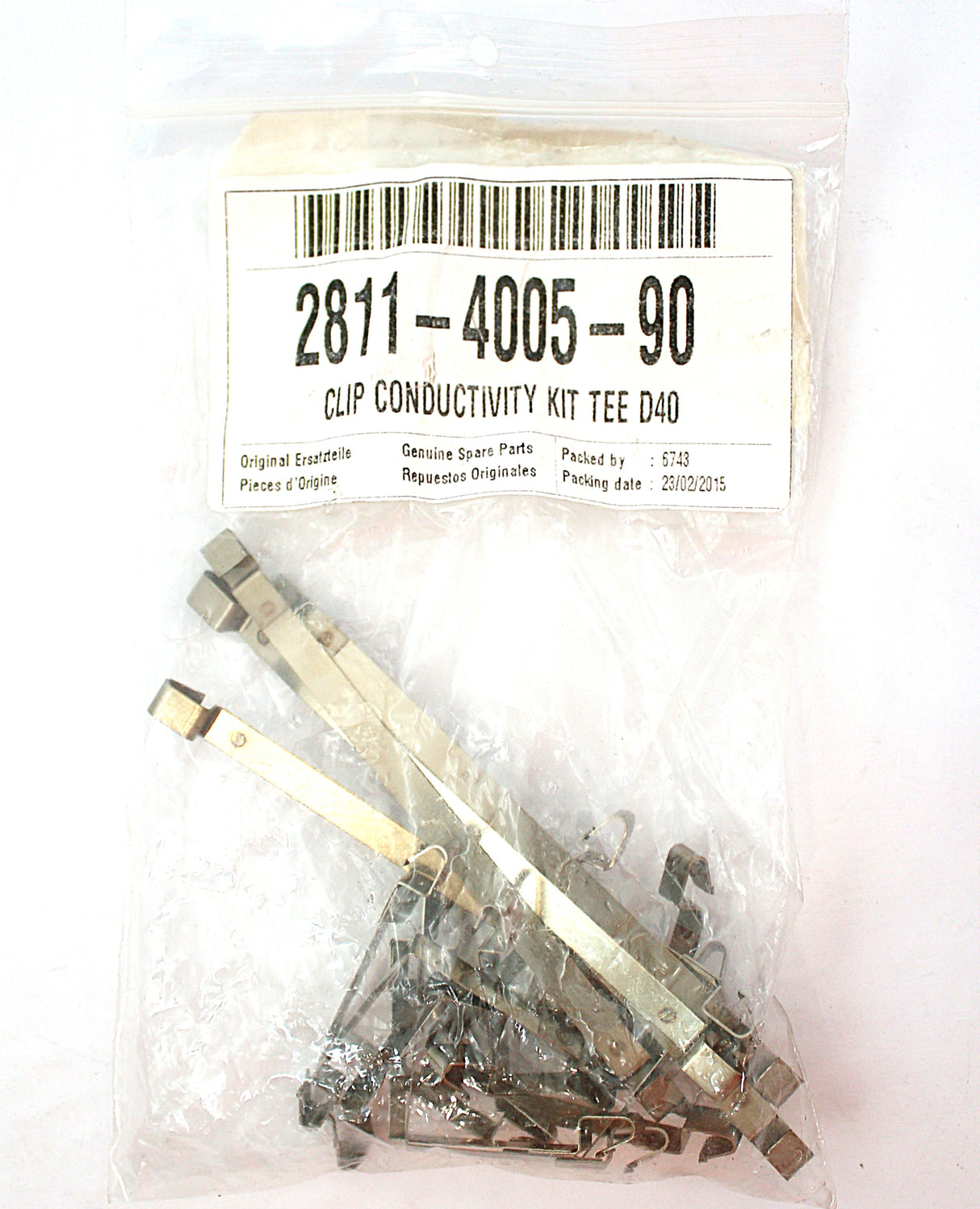 AIRnet - 2811400590 - CLIP CONDUCTIVITY KIT TEE D40