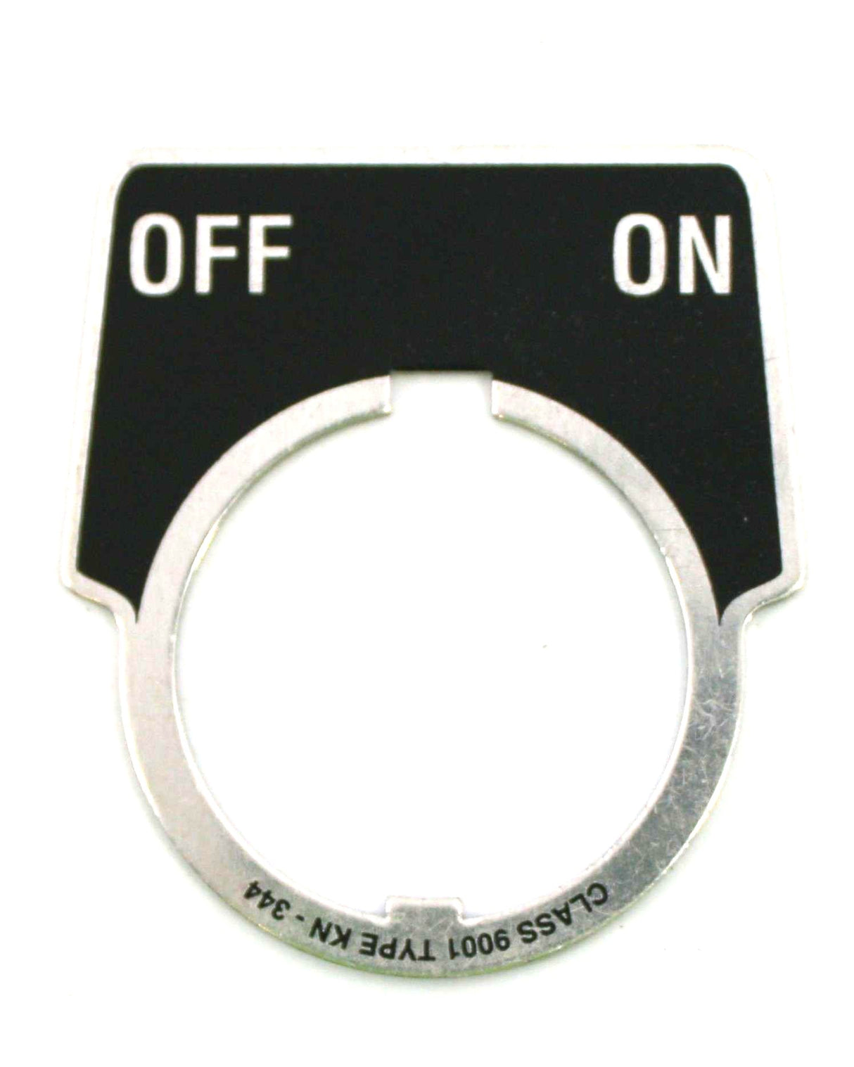 QUINCY COMPRESSOR - 1280724878 - PLATE LEGEND OFF|ON