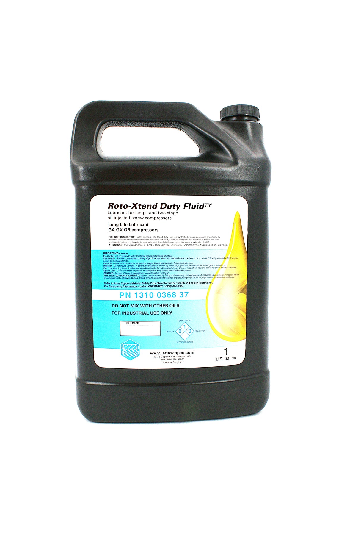 ATLAS COPCO - 1310036837 - OIL - ROTO-XTEND 1 GALLON PAIL