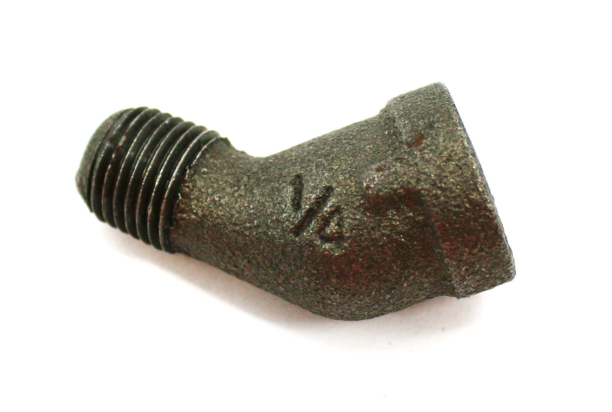 QUINCY COMPRESSOR - 1280700629 - ELBOW 1|4in BLACK MI 45 STREET