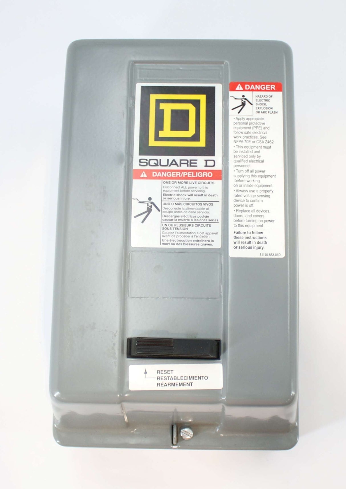 SCHNEIDER ELECTRIC - 8536SCG3V02H30S - STARTER SIZE 1 120V 3PH SS